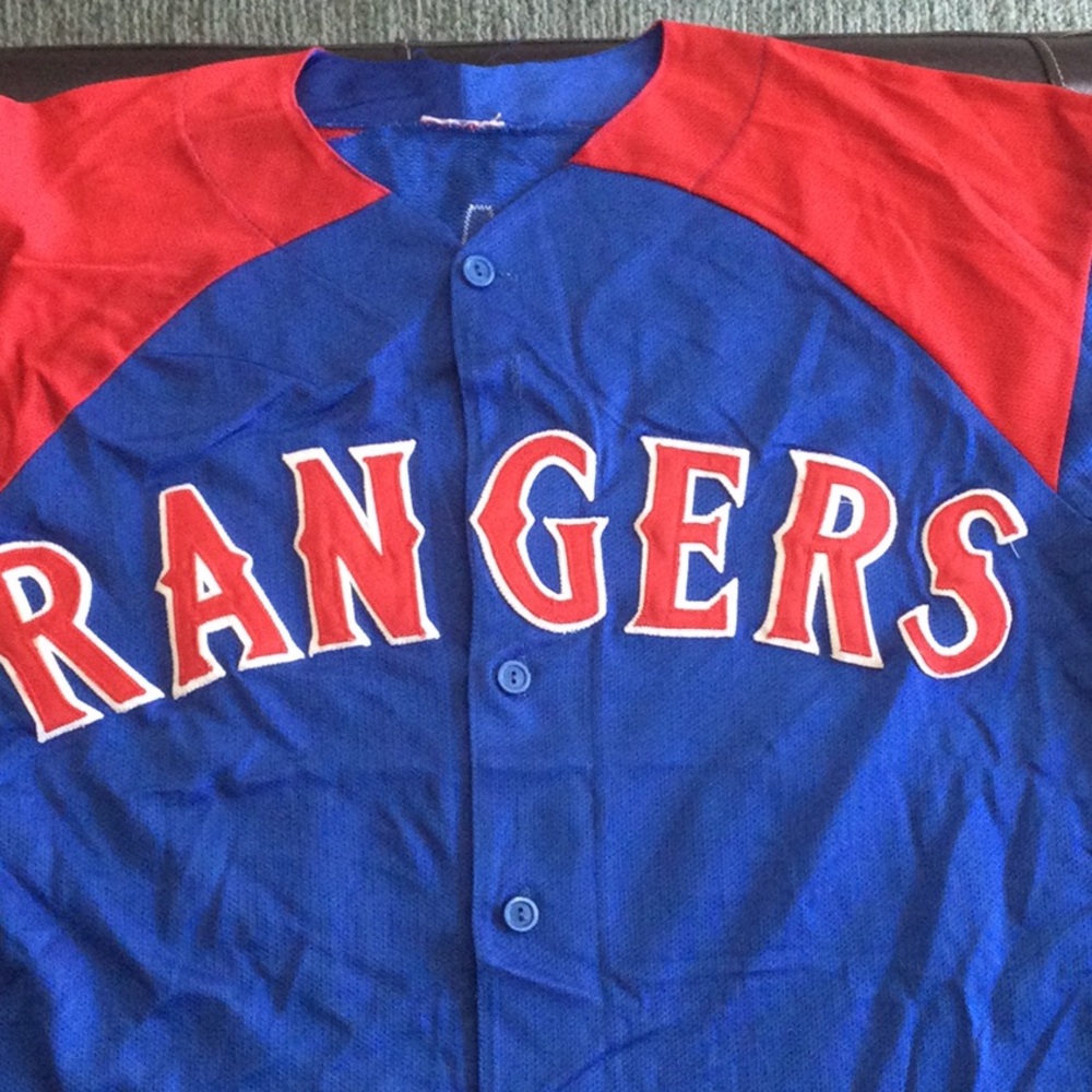 Will Clark Texas Rangers Batting Practice Jersey
